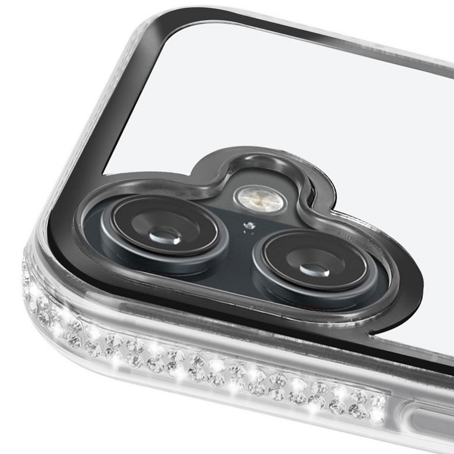 Avizar  Coque iPhone 16 Plus Ourson Noir 