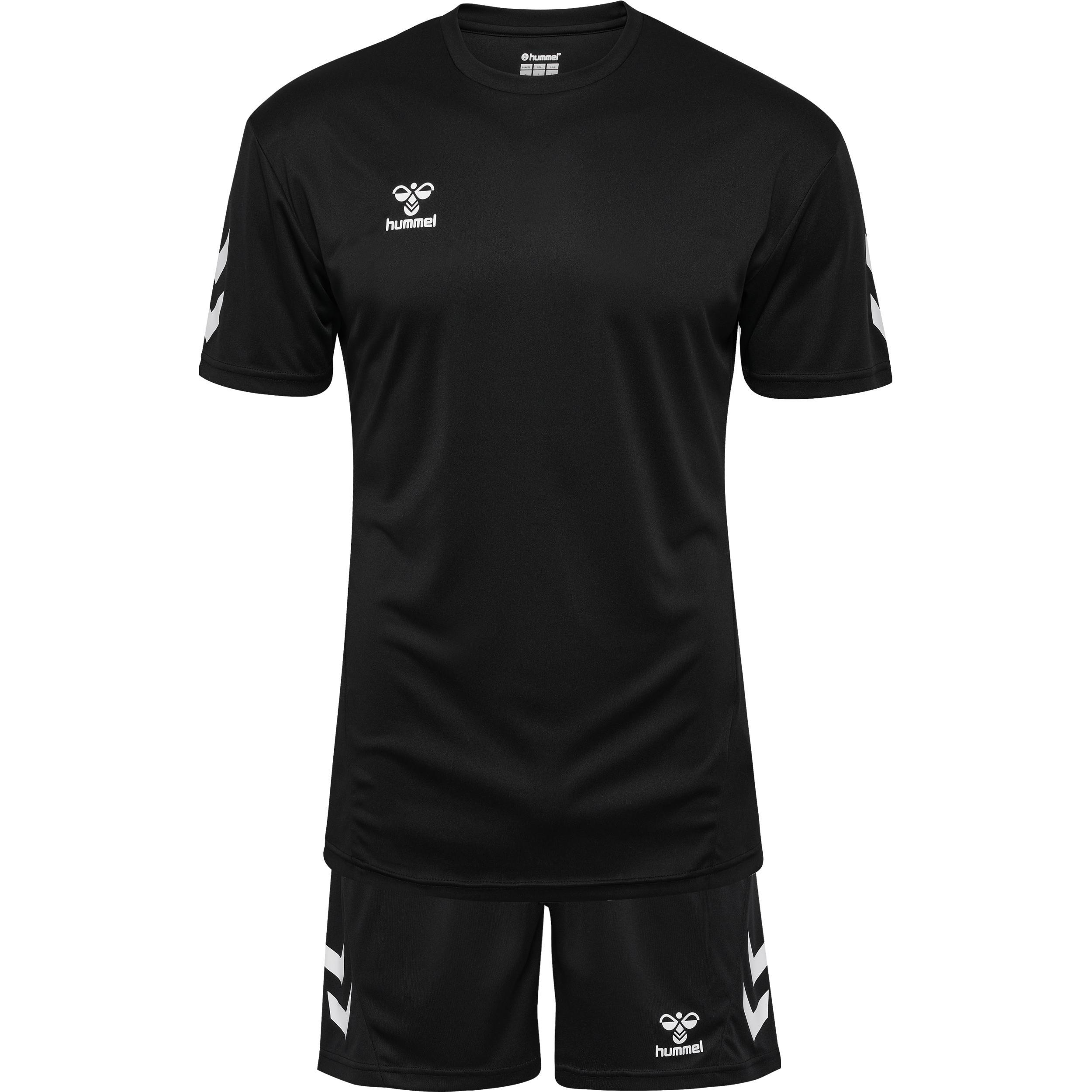 Hummel  set aus t-shirt + shorts logo 