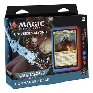 Wizards of the Coast  Warhammer 40,000 Commander Decks - The Ruinous Powers - Magic the Gathering - EN 