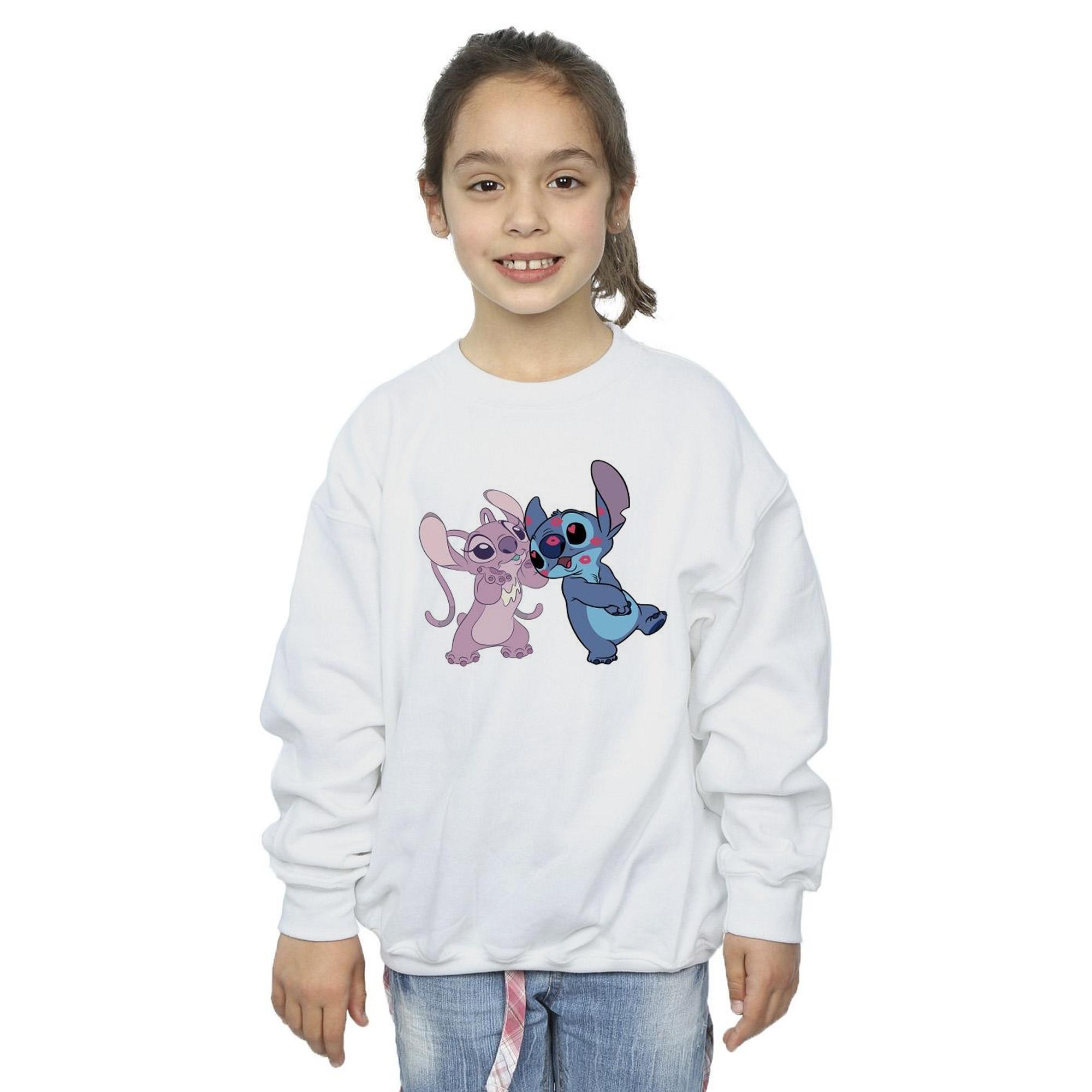 Disney  Lilo & Stitch Kisses Sweatshirt 