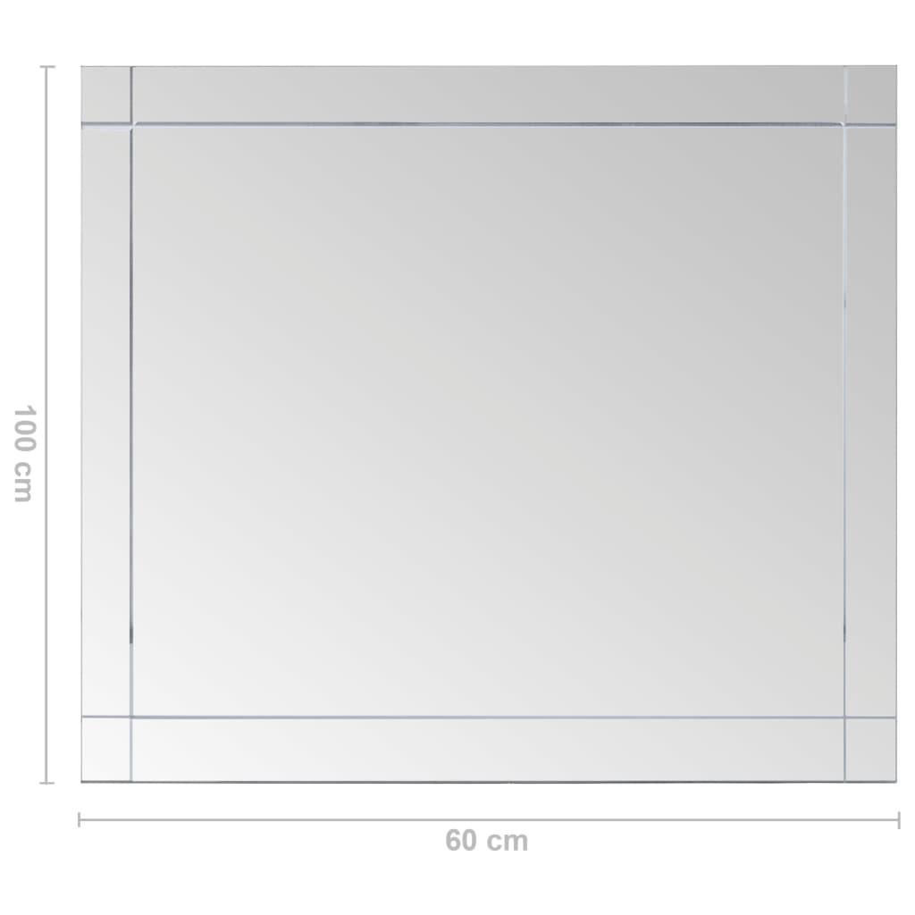VidaXL Miroir mural verre  