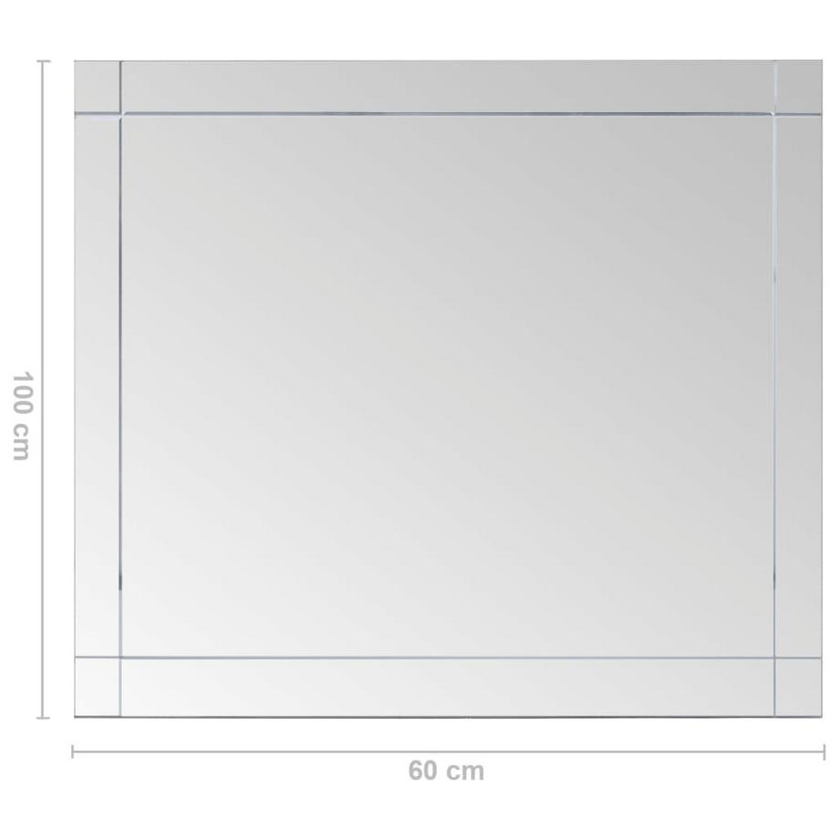 VidaXL Miroir mural verre  