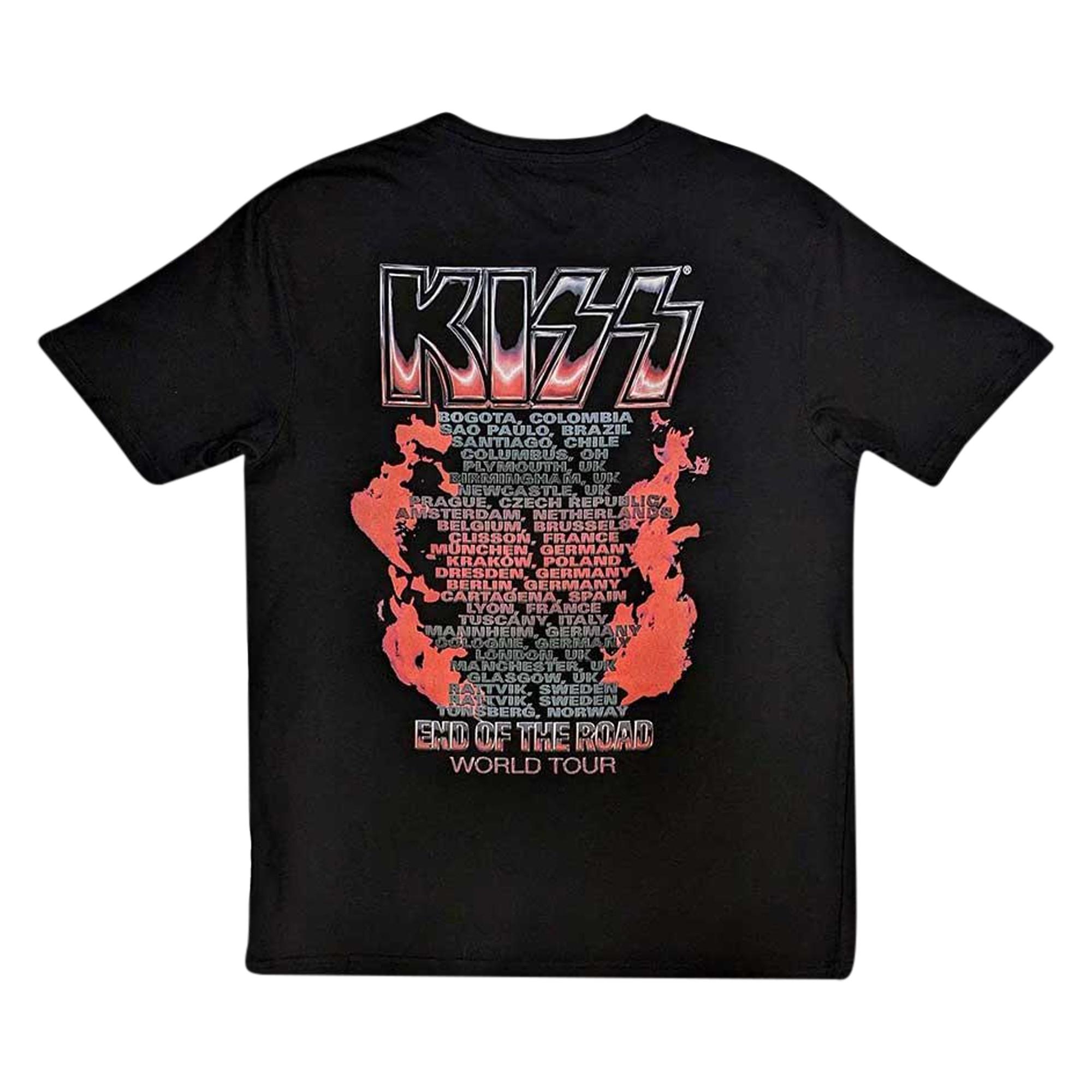 KISS  End Of The Road Tour TShirt 