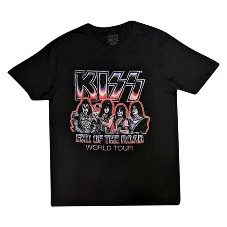 KISS  Tshirt END OF THE ROAD TOUR 