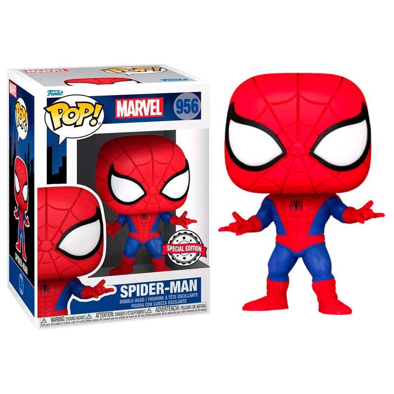 Funko  Personaggio POP Marvel Spiderman - Esclusivo Spiderman 