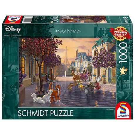 Schmidt  Puzzle Disney The Aristocats (1000Teile) 