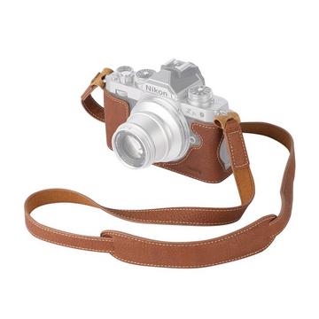 SmallRig Leather Half Case with Shoulder Strap for Nikon Z fc 3481 Borsa da spalla Arancione