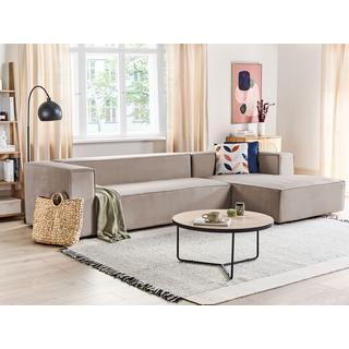 Beliani 3 Sitzer Sofa aus Samtstoff Skandinavisch VERNON  