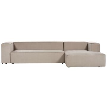 3 Sitzer Sofa aus Samtstoff Skandinavisch VERNON