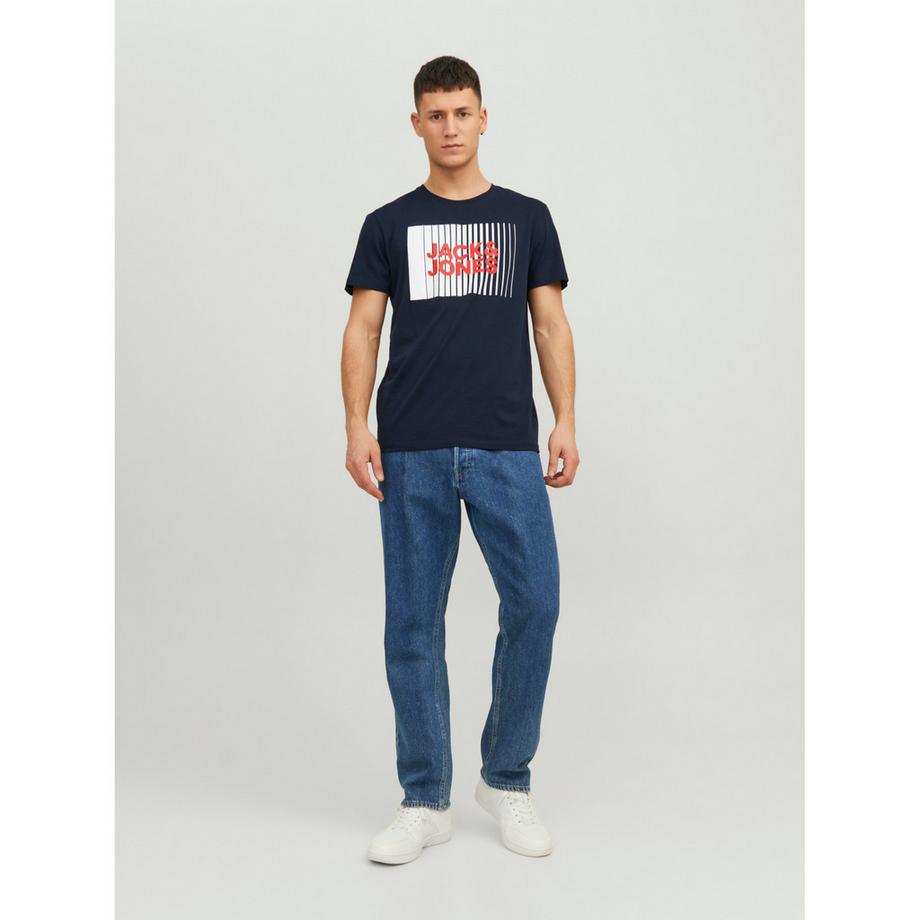 JACK & JONES Corp Logo Rundhals T-Shirt  