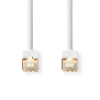 Nedis  Cavo di rete CAT6 | RJ45 maschio | RJ45 maschio | S/FTP | 10,0 m | Rotondo | LSZH / PVC | Bianco | Scatola con finestra 