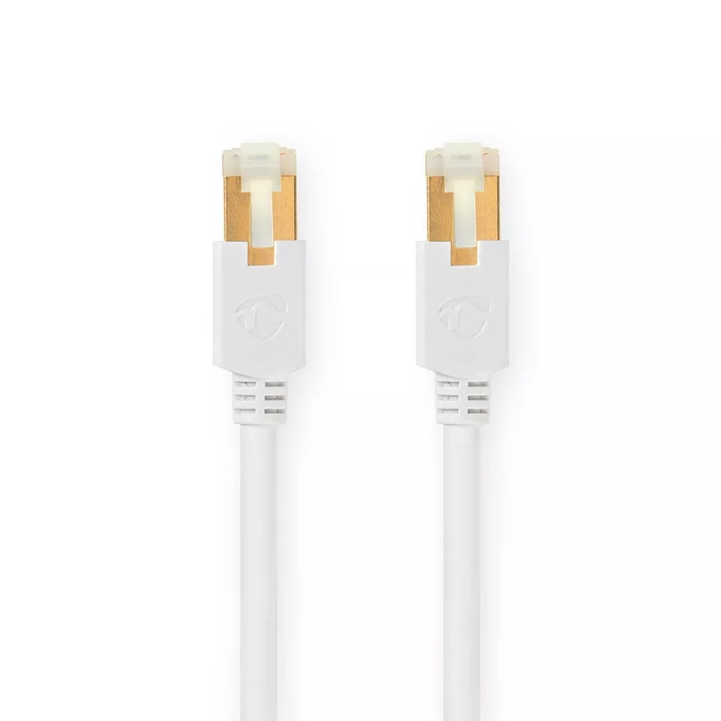 Nedis patch cable - 10 m - white - Weiß - 10m