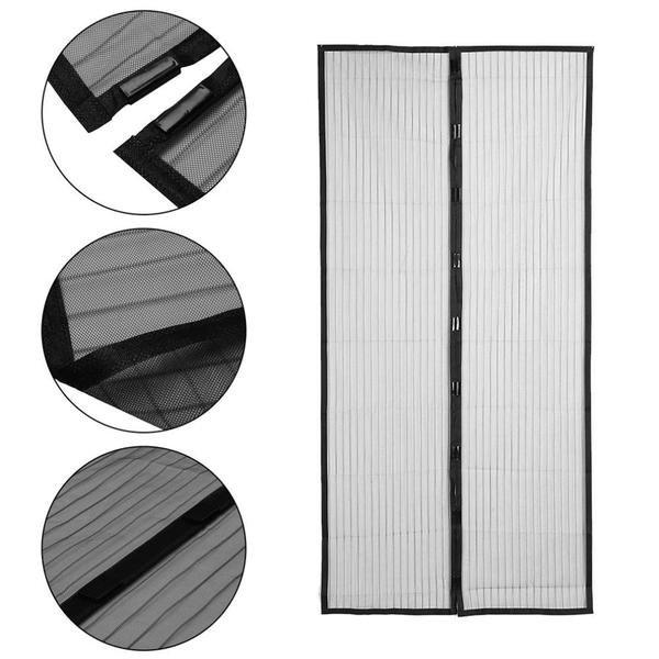 eStore Porte moustiquaire avec fermeture magnétique  