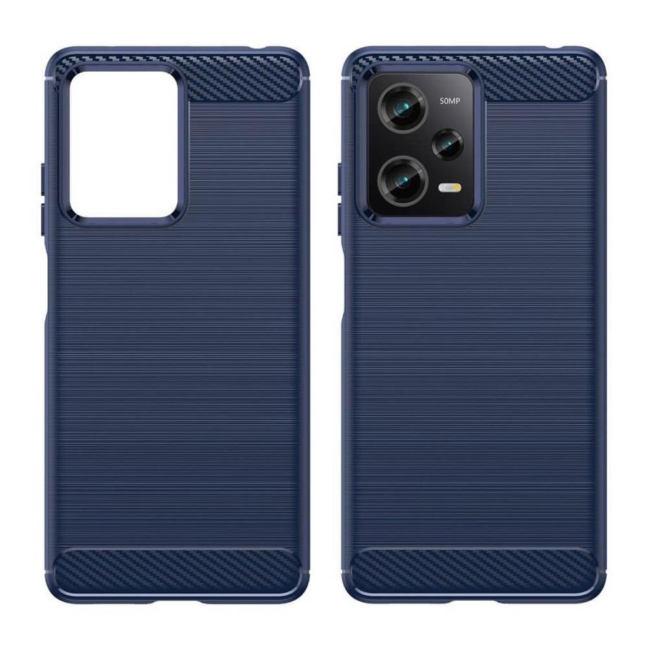 Cover-Discount  Xiaomi Poco X5 Pro - Cover In Metallo Carbon Look 