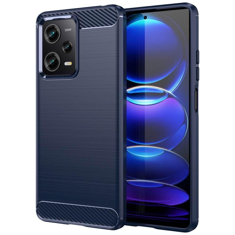 Cover-Discount  Xiaomi Poco X5 Pro - Metall Carbon Look Hülle 