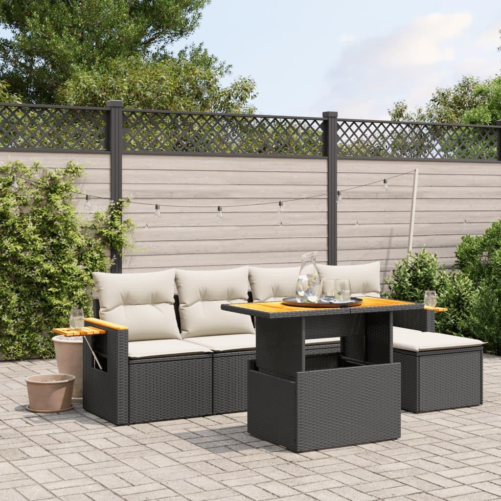 VidaXL Garten sofagarnitur poly-rattan  