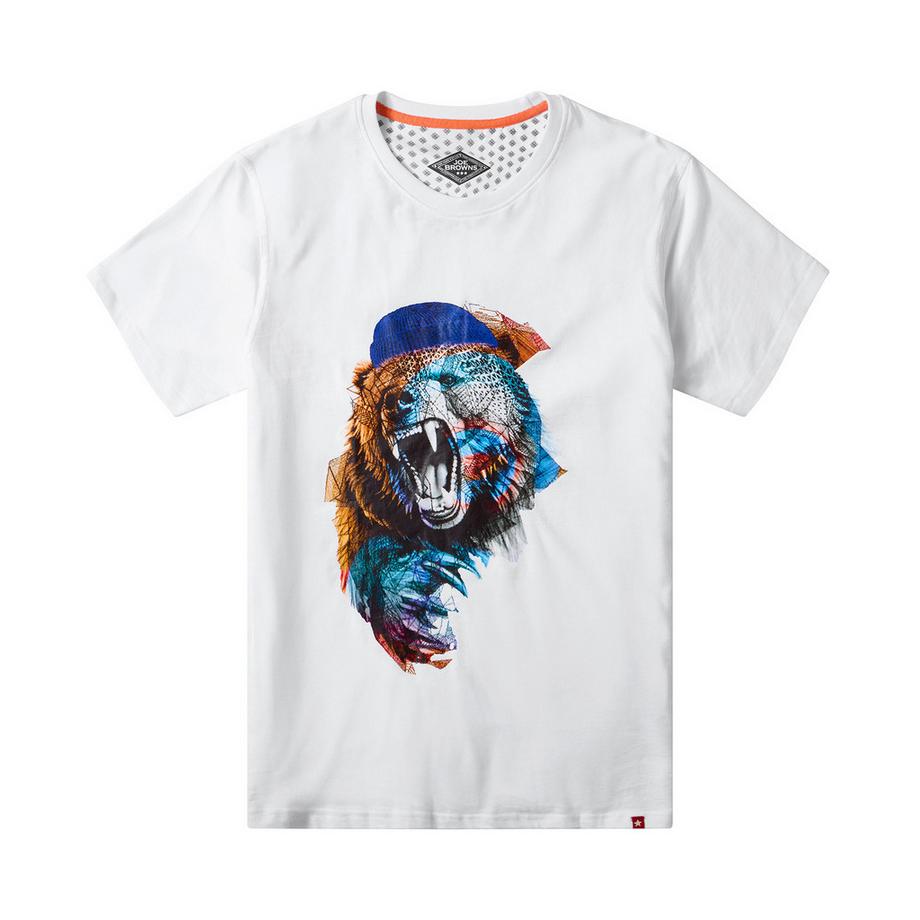 Joe Browns T-shirt Girocollo Motivo Orso  