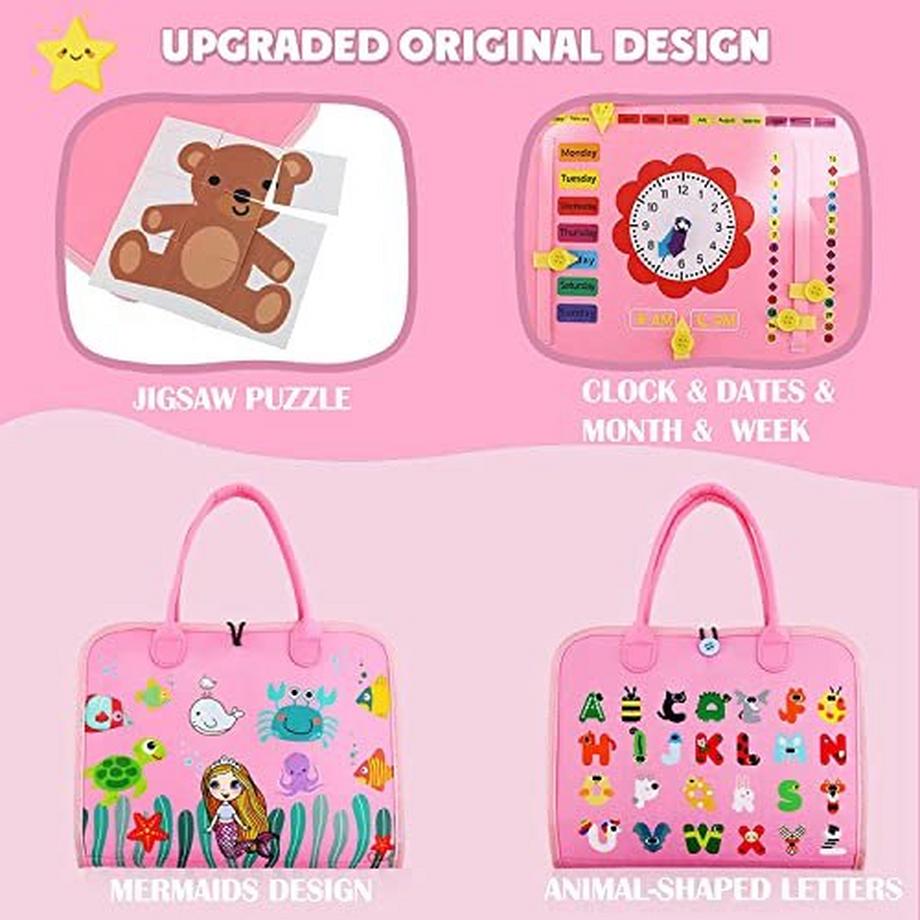 Activity-board  Activity Board, 3-Schichten Busy Board Spielzeug Lernspielzeug Sensorik Spielzeug Baby, Baby 