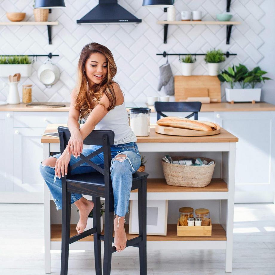 Northix  Bambus-Aufbewahrungsbox mit Deckel 