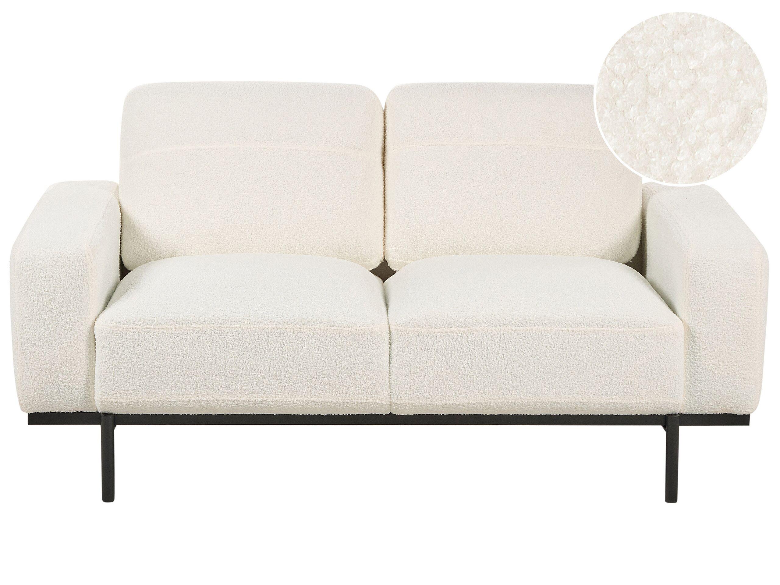 Beliani 2 Sitzer Sofa aus Bouclé Klassisch SOVIK  