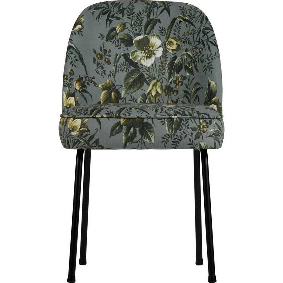 mutoni Chaise de salle à manger Vogue velours poppy  