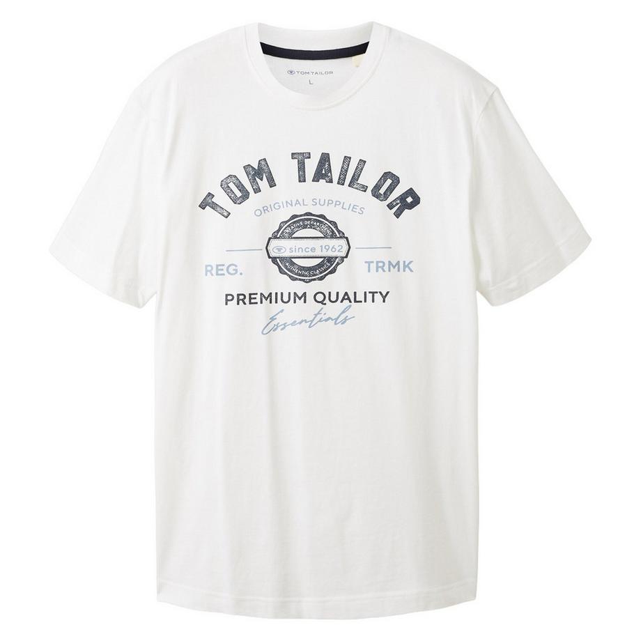 TOM TAILOR T-shirt  Pack de 4 Confortable à porter-Logo Tee  