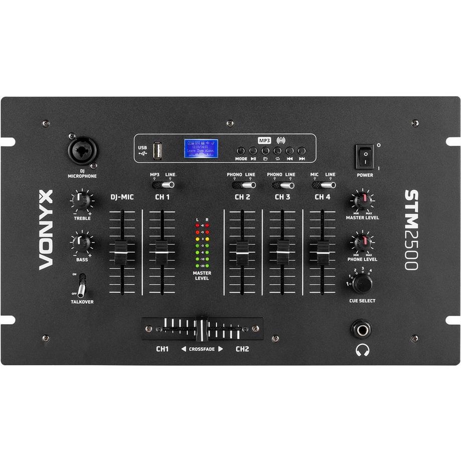 Vonyx  STM-2500, 5-Kanal DJ-Mischpult 