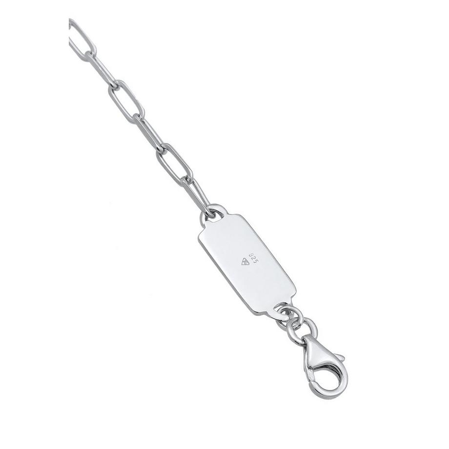 Kuzzoi  Bracelet Herren Gliederkette Oval 925 Silber 