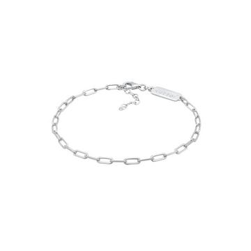 Armband Kuzzoi Armband  Gliederkette Oval 925 Silber