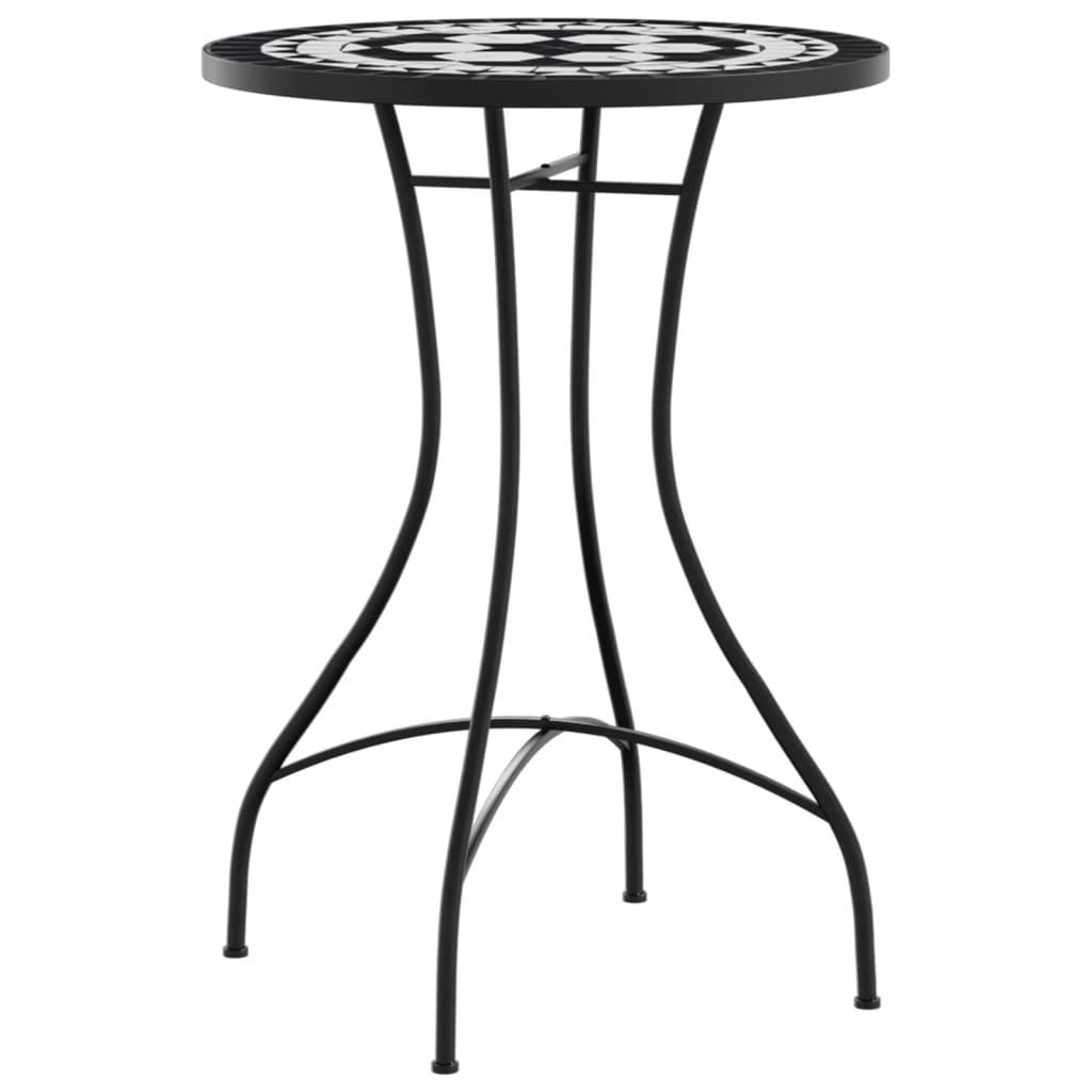 VidaXL Table de bistro mosaïque céramique  