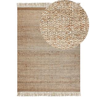 Beliani Tapis en Jute Boho ABANA  