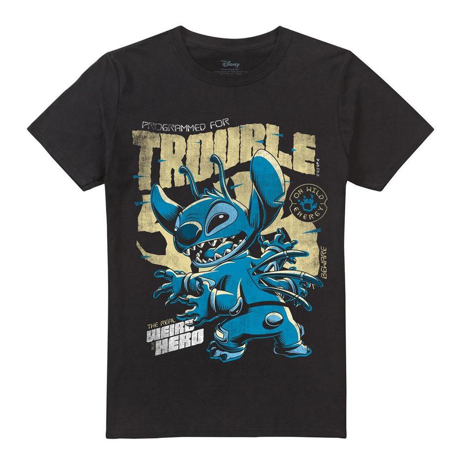 T-ShirtStyle Bande Dessinée Trouble