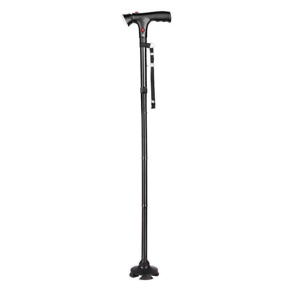 eStore  Faltbarer Spazierstock mit LED 