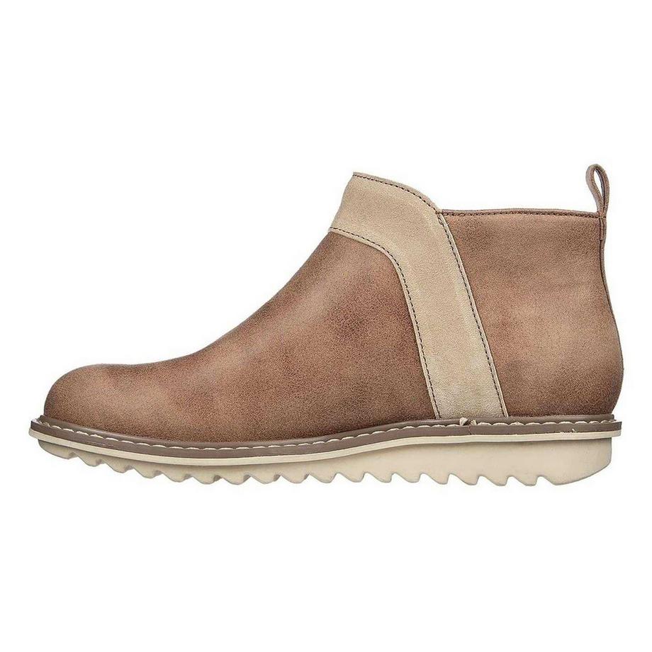 SKECHERS Wildleder Stiefeletten mit Weitem Passform über dem Spann  