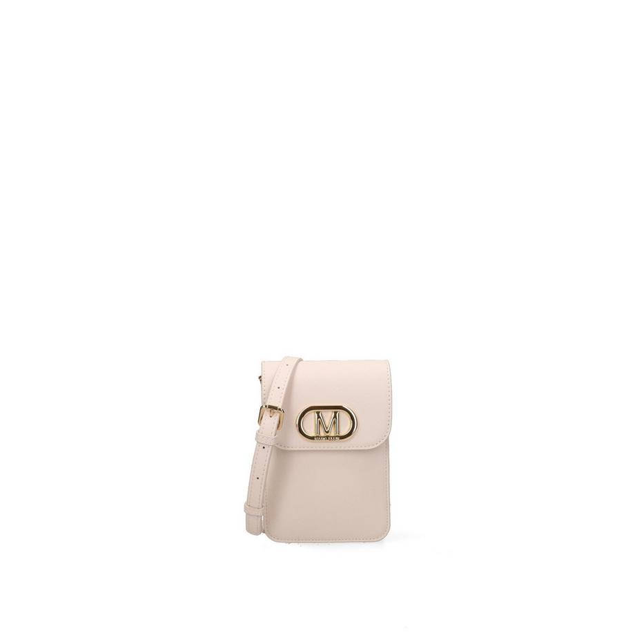 Marc Ellis Schultertasche mit Logoverschluss  