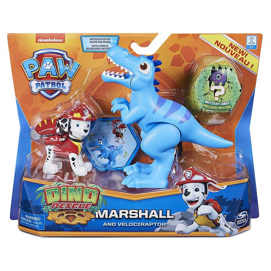 Spin Master  Paw Patrol Marshall & Velociraptor 
