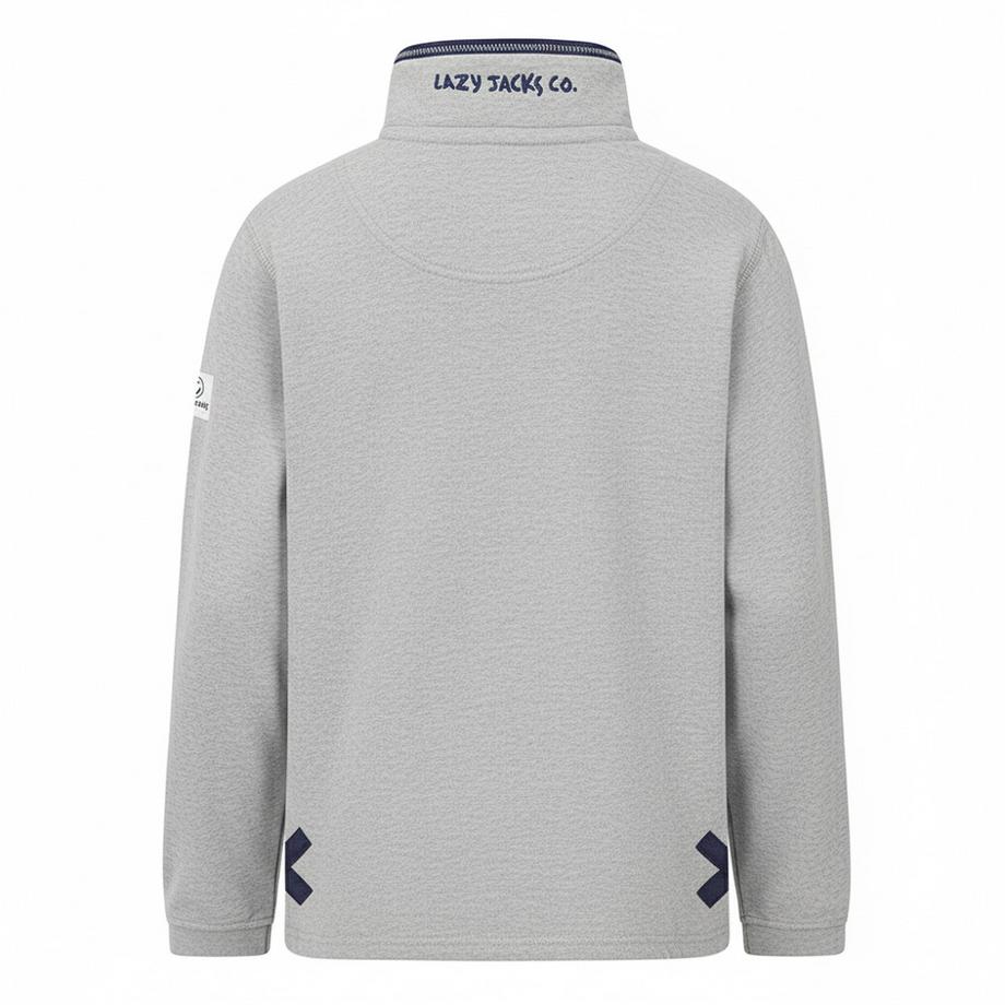 Lazy Jacks  Sweatshirt  , mit kurzem Reißverschluss 