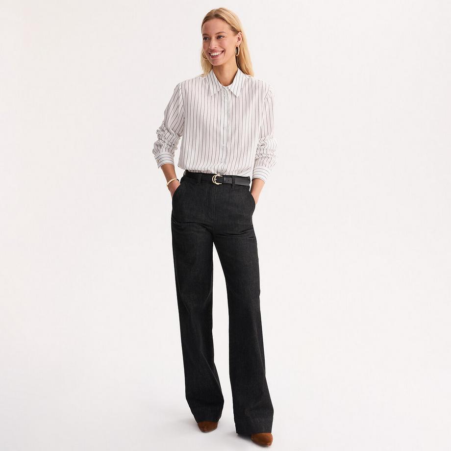 La Redoute Collections Chemise rayée manches longues  