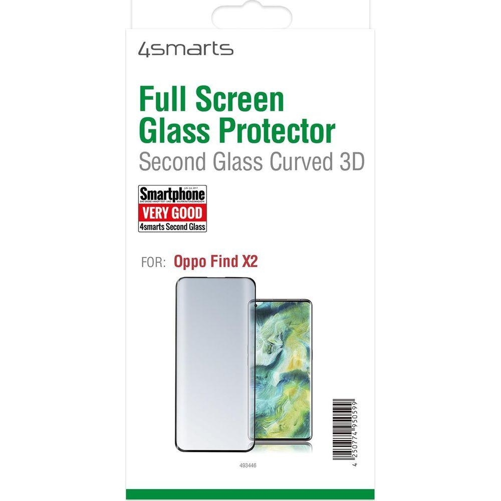 4smarts  Second Glass Curved 3D Pellicola proteggischermo trasparente Oppo 1 pz 