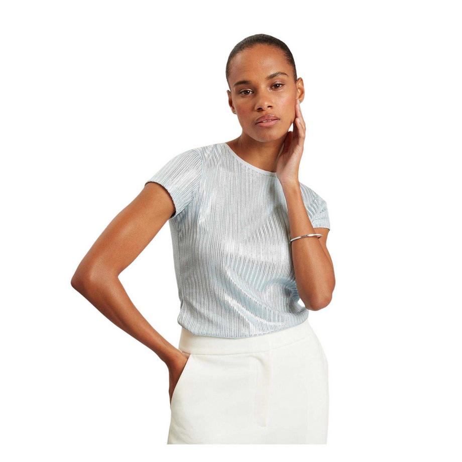 TED BAKER T-Shirt Régulier Motif Métallisé  