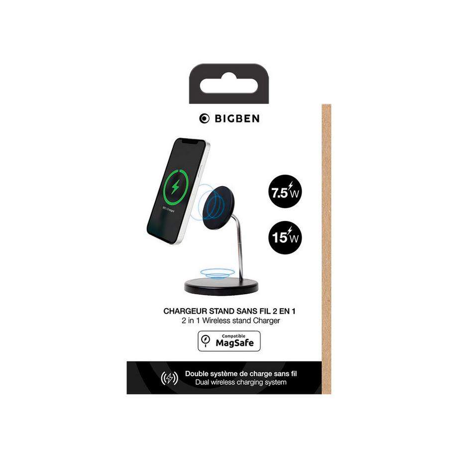 BigBen Connected  Doppio caricatore a induzione da 15 W 