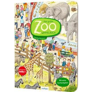 Mein großes Zoo-Wimmelbuch Reckers, Sandra (Illustrationen) Couverture rigide 