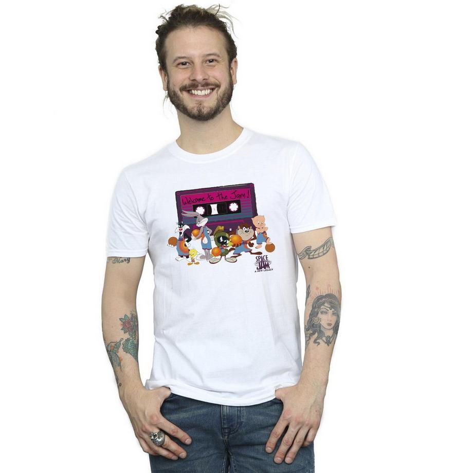 Space Jam T-Shirt à Imprimé Graphique  
