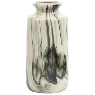 mutoni Vase Strike Keramik offwhite/schwarz 30  