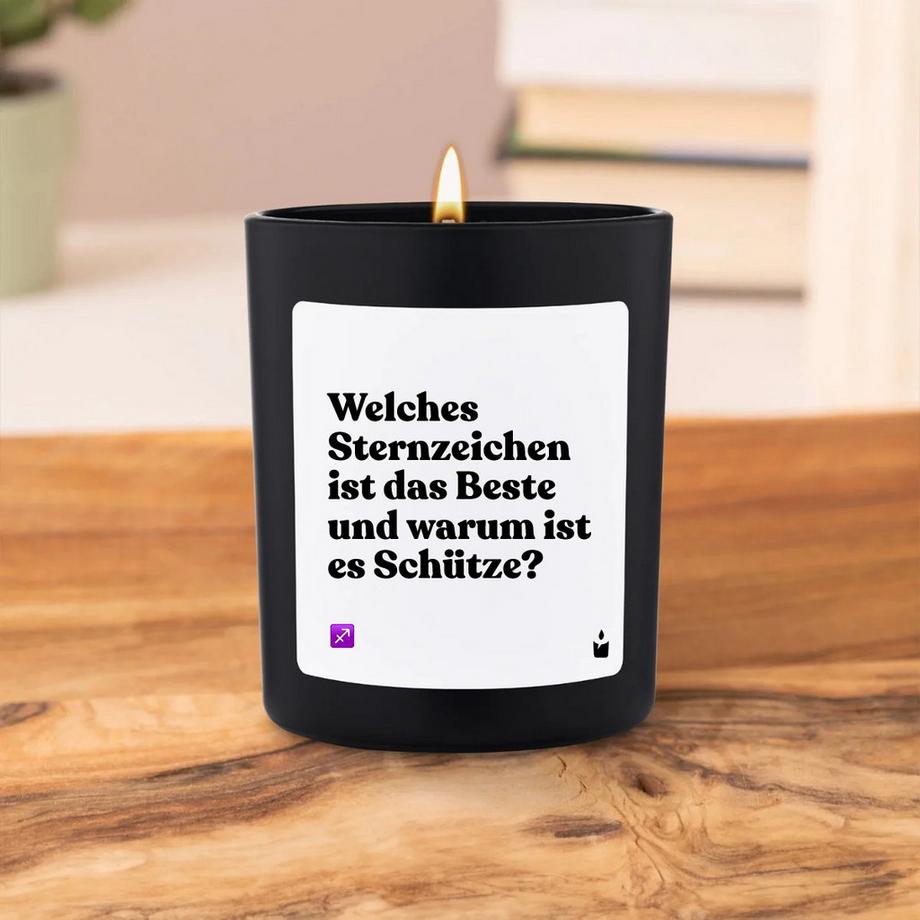CandleHand Duftkerze Flowery Welches Sternzeichen ist das Beste und warum ist es Schütze?  