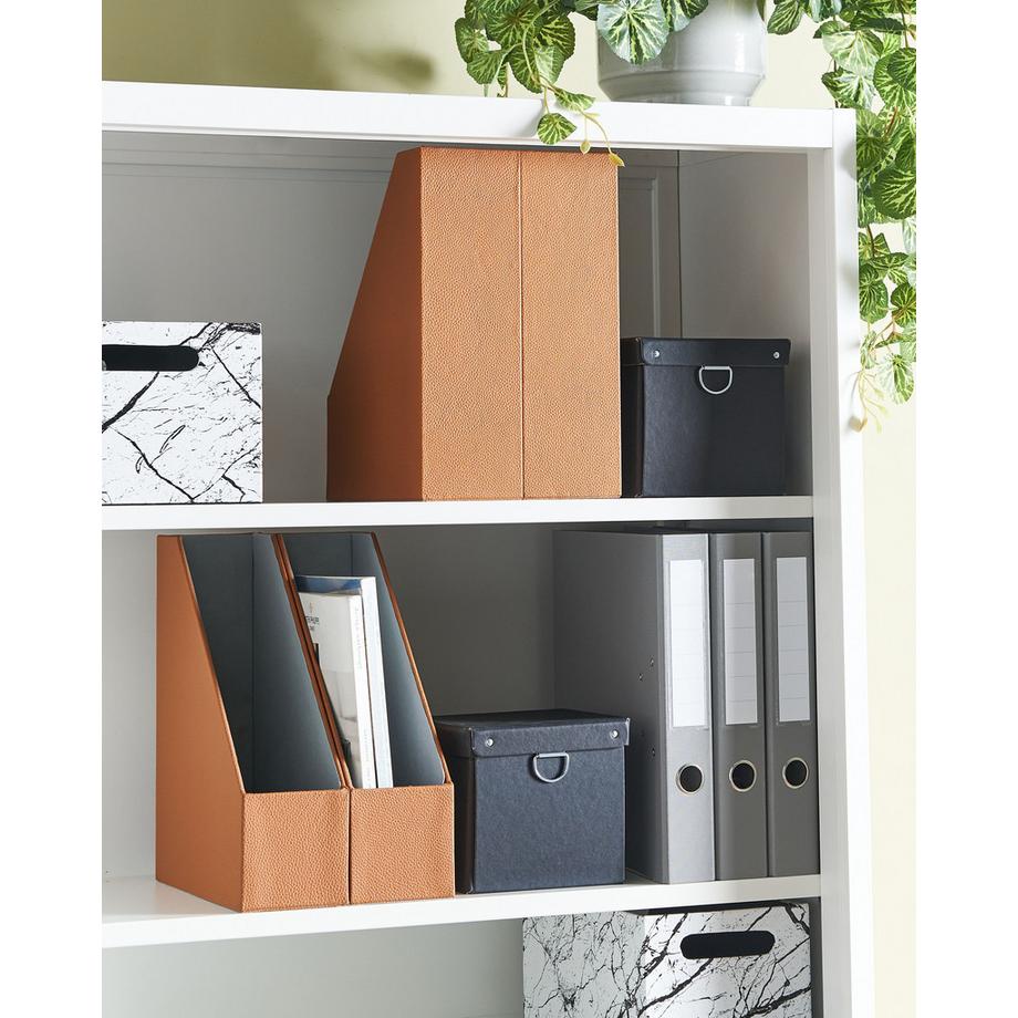 Beliani Korb, Büroaccessoires en Pelle sintetica Industriale SUMER  