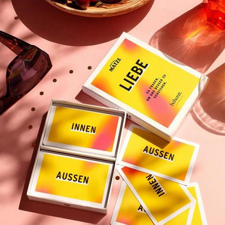 Beherzt  Liebe - 66 Fragekarten, um uns besser zu verstehen 