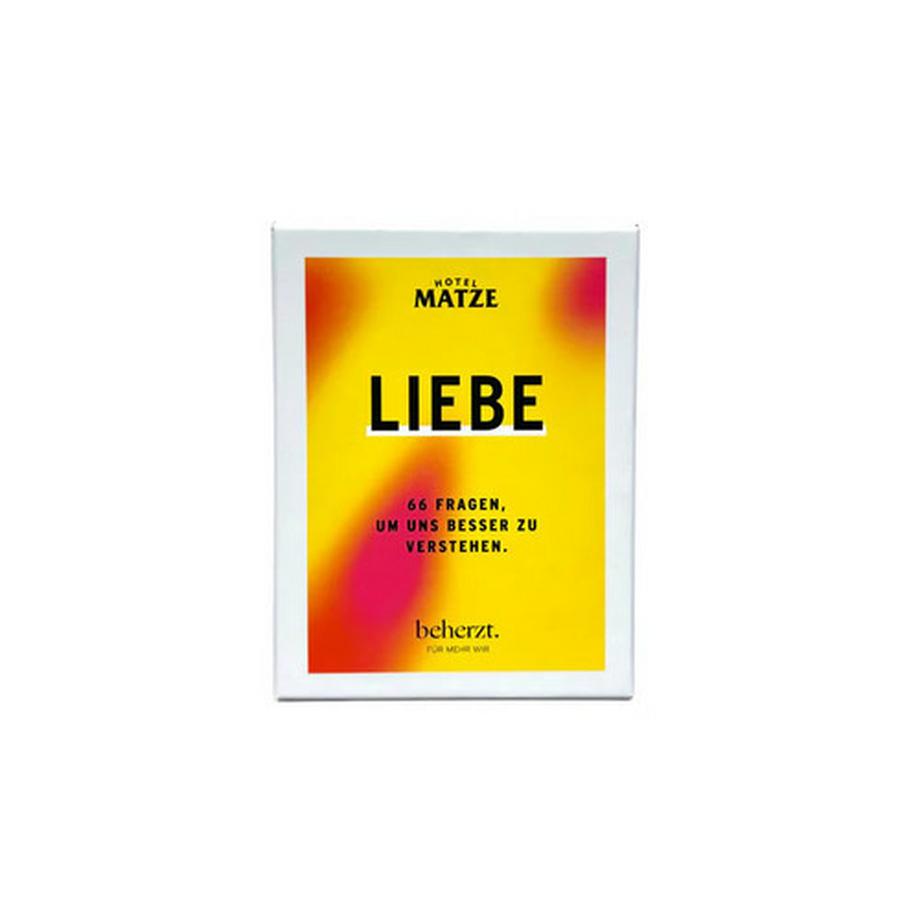 Beherzt  Liebe - 66 Fragekarten, um uns besser zu verstehen 