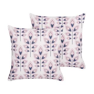 Beliani Gartenkissen 2er Set aus Polyester Modern TORRETTA  