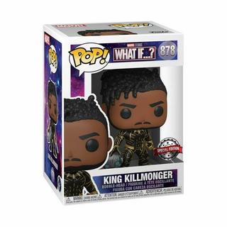 Funko  POP - Marvel - What If - 878 - King Killmonger - Special Edition 